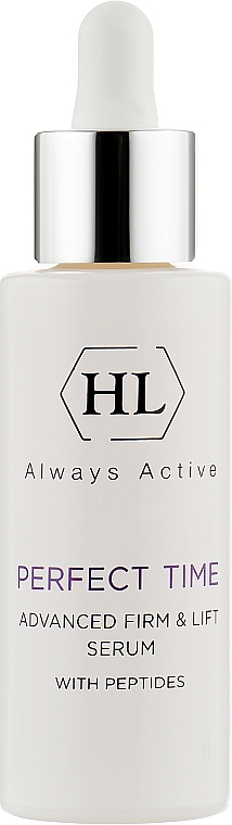 Intensywne serum korygujące do twarzy - Holy Land Cosmetics Perfect Time Advanced Firm & Lift Serum — Zdjęcie N2