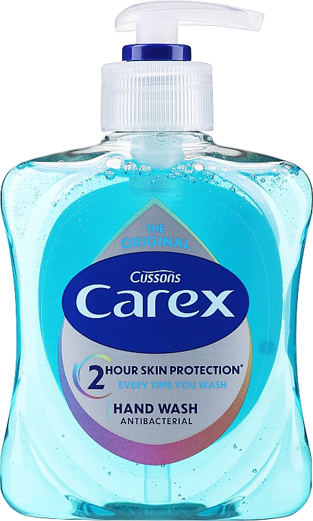 Antybakteryjne mydło w płynie do rąk - Carex Pure Blue Hand Wash — Zdjęcie N1