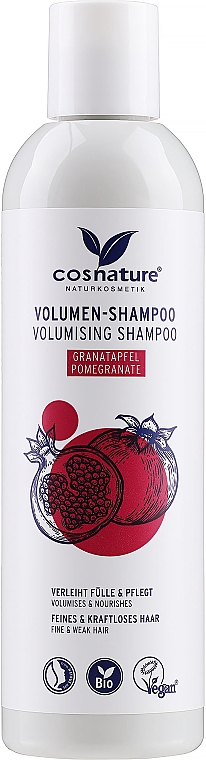 Szampon zwiększający objętość włosów Granat - Cosnature Volumen Granat Shampoo — Zdjęcie N3