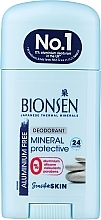 Dezodorant w sztyfcie Mineralna ochrona - Bionsen Mineral Protective Sensitive Skin — Zdjęcie N1