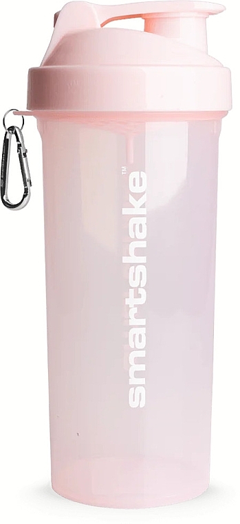 Shaker, 1000 ml, jasnoróżowy - SmartShake Shaker Lite Series Cotton Pink — Zdjęcie N1