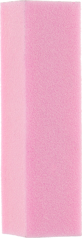 Blok polerski czterostronny z pianki, 95 x 25 x 25 mm, różowy - Baihe Hair — Zdjęcie N1