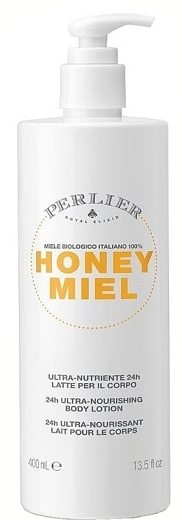 Odżywczy balsam do ciała - Perlier Honey Miel 24H Ultra-Nourishing Body Lotion — Zdjęcie N1