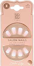 Zestaw sztucznych paznokci - Sosu by SJ Salon Nails In Seconds Ombre Edge — Zdjęcie N1