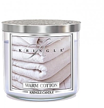 Kup Świeca zapachowa w słoiku z 3 knotami - Kringle Candle Warm Cotton