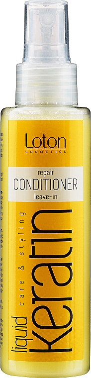 Dwufazowa ekspresowa odżywka do włosów z płynną keratyną - Loton Two-Phase Conditioner Keratin Reconstructing Hair — Zdjęcie N1