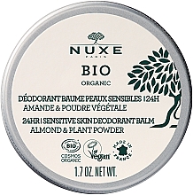 Kup Dezodorant w sztyfcie dla mężczyzn - Nuxe Bio Organic 24HR Sensitive Skin Balm Deodorant