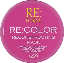 Maska regenerująca do włosów farbowanych - Re:form Re:color Reconstructing Mask — Zdjęcie N1