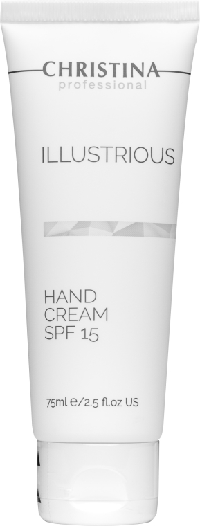Ochronny krem do rąk SPF 15 - Christina Illustrious Hand Cream SPF15