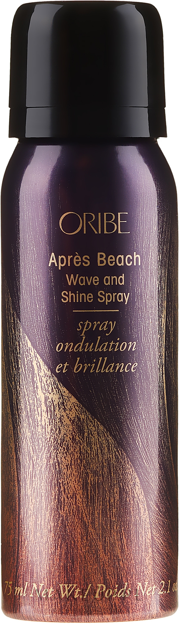 Spray do tworzenia naturalnych loków - Oribe Brilliance & Shine Apres Beach Wave and Shine Spray — Zdjęcie 75 ml