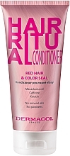 Odżywka do włosów rudych - Dermacol Hair Ritual Red Hair & Color Steal Conditioner — Zdjęcie N1