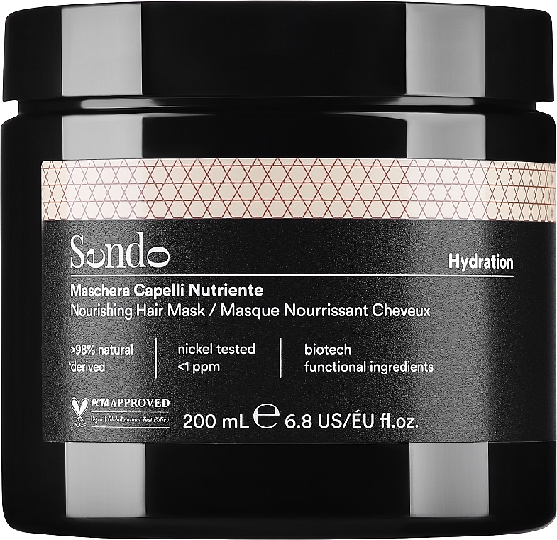 Odżywcza maska do włosów suchych - Sendo Hydration Nourishing Hair Mask — Zdjęcie N1