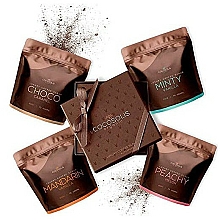 Kup Zestaw - Cocosolis Luxury Coffee Scrub Box (b/scr/3x70g + f/scr/70g)