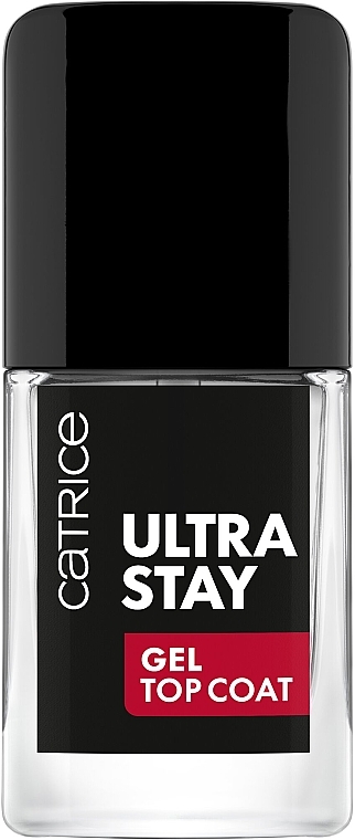 Żelowy top coat do paznokci - Catrice Ultra Stay Gel Top Coat — Zdjęcie N2