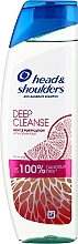 Kup Głęboko oczyszczający szampon przeciwłupieżowy z ekstraktem z białego grejpfruta - Head & Shoulders Deep Cleanse White Grapefruit 
