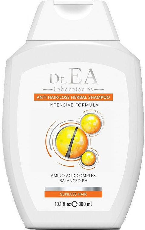 Szampon przeciw wypadaniu do włosów matowych i pozbawionych blasku - Dr.EA Anti-Hair Loss Herbal Sunless Hair Shampoo — Zdjęcie N1