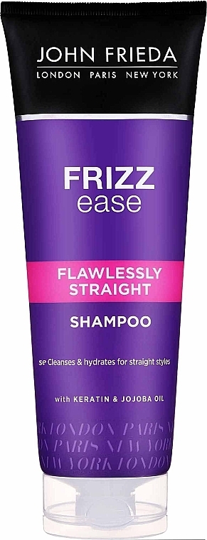 Zmiękczający szampon wygładzający włosy - John Frieda Frizz-Ease Flawlessly Straight Shampoo — Zdjęcie N1