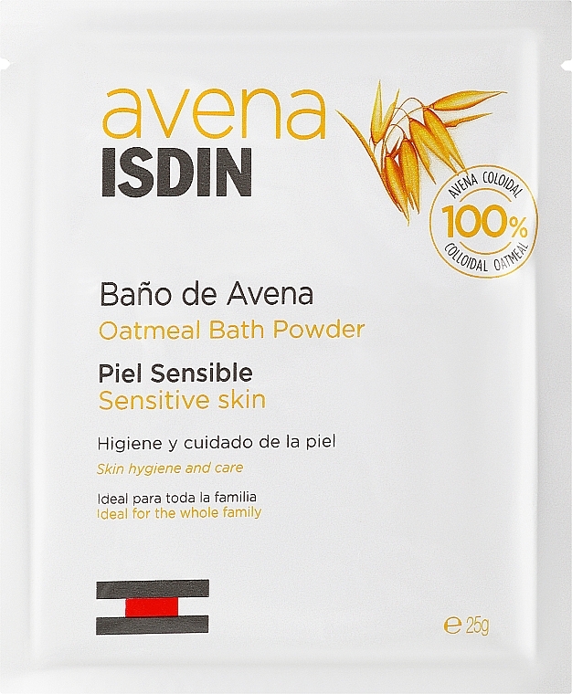 Płatki owsiane do kąpieli dla skóry wrażliwej - Isdin Avena Oats Bath Sensitive Skin — Zdjęcie N2
