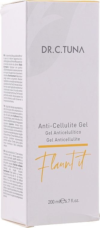 PRZECENA! Antycellulitowy żel do ciała - Farmasi Dr. C. Tuna Anti-Cellulite Gel * — Zdjęcie N1