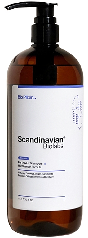 Szampon do włosów - Scandinavian Biolabs Strenght Bio-Pilixin Shampoo+ — Zdjęcie N1