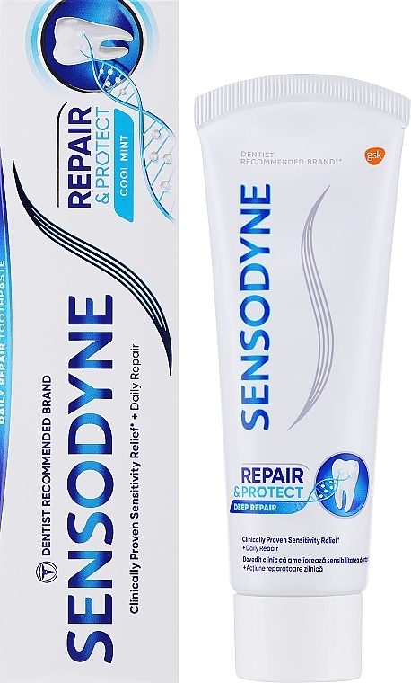 Ochronna pasta do zębów - Sensodyne Repair & Protect Toothpaste — Zdjęcie N2