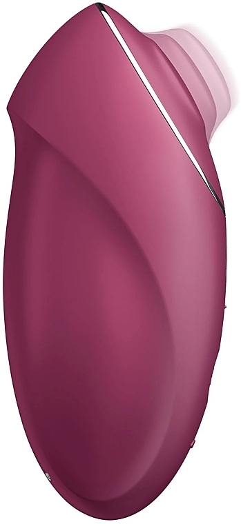 Stymulator łechtaczki, czerwony - Satisfyer Tap & Climax 1 Red — Zdjęcie N3