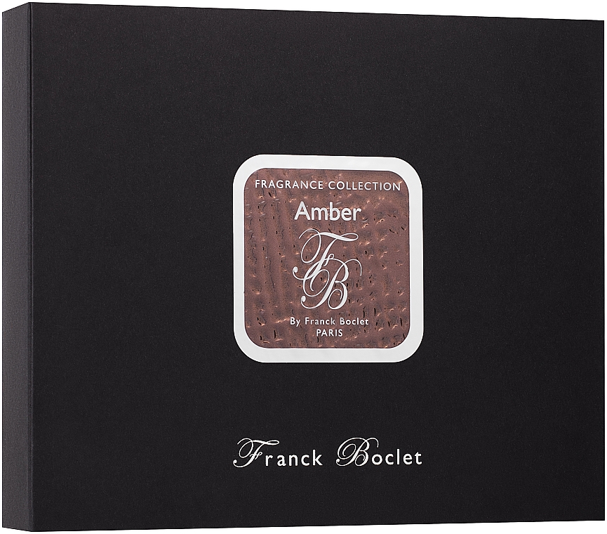 Franck Boclet Amber - Zestaw (edp 20 ml + 3 x refill 20 ml) — Zdjęcie N1
