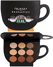 Kup Paleta cieni do powiek - Makeup Revolution Friends X Revolution Face Palette Grab a Cup