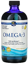 Suplement diety w płynie o smaku cytrynowym, Omega 3 - Nordic Naturals Omega-3 Lemon Flavor — Zdjęcie N3