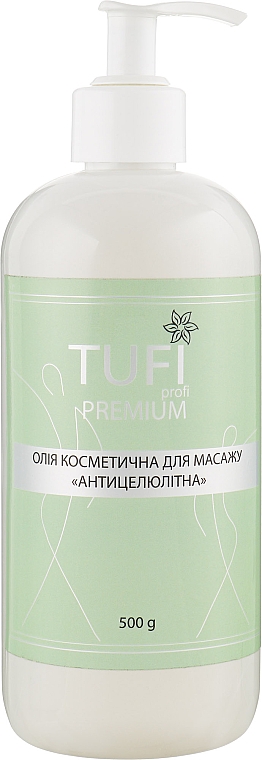 Antycellulitowy olejek do masażu - Tufi Profi — Zdjęcie N1