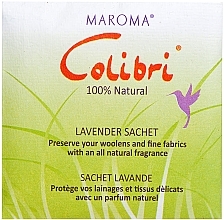 Aromatyczne mini-saszetki Lawenda - Maroma Colibri Mini Sachet Strip Lavender — Zdjęcie N2