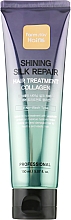 Maska kolagenowa do włosów - FarmStay Shining Silk Repair Hair Treatment Collagen — Zdjęcie N2