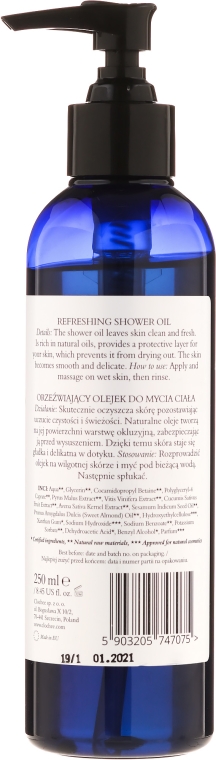 Orzeźwiający olejek do mycia ciała - Clochee Cleansing Refreshing Shower Oil — Zdjęcie N4