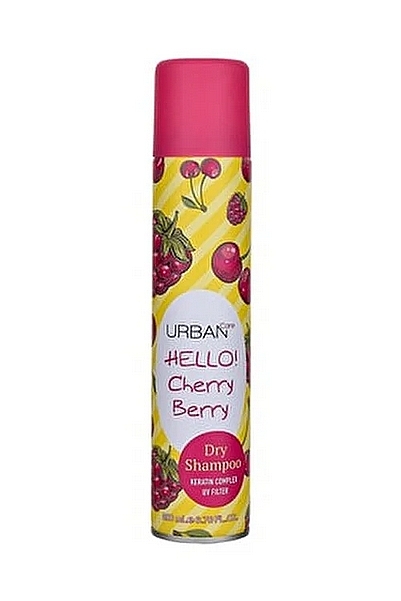 Suchy szampon - Urban Care Hello Cherry Berry Dry Shampoo — Zdjęcie N1