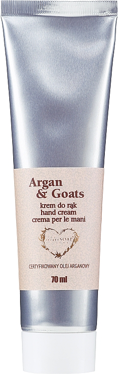 Krem do rąk Olej arganowy i kozie mleko - The Secret Soap Store Argan & Goats Hand Cream — фото N1