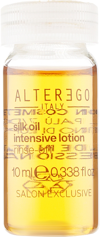 Intensywna kuracja do włosów niesfornych i puszących się - Alter Ego Silk Oil Intensive Lotion — Zdjęcie N3