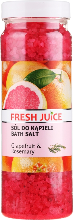 Sól do kąpieli - Fresh Juice Grapefruit and Rosemary — Zdjęcie N1