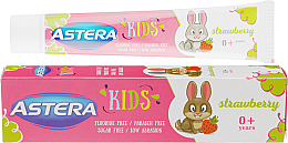 Pasta do zębów o smaku truskawkowym - Astera Kids With Strawberry — Zdjęcie N1