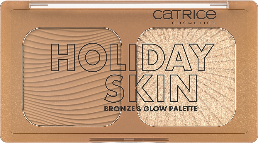 Paleta do konturowania - Catrice Bronze & Glow Palette Holiday Skin — Zdjęcie N1