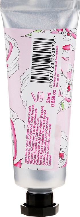 Krem do rąk - Bomb Cosmetics Rose & Pink Pepper Hand Treatment — Zdjęcie N2