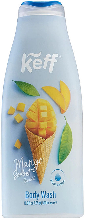 Żel pod prysznic Sorbet mango - Keff Mango Sorbet Shower Gel