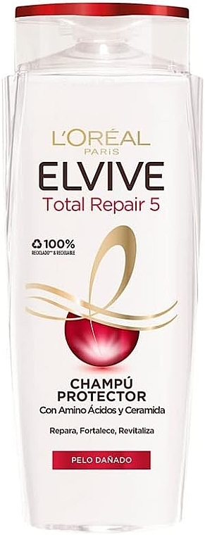 Szampon regenerujący - L'Oreal Paris Elvive Shampoo — Zdjęcie N1