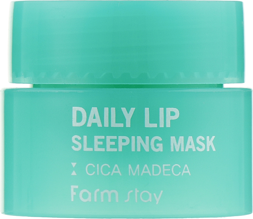 Maseczka do ust z centellą na noc - FarmStay Daily Lip Sleeping Mask Cica Madeca (próbka)	
