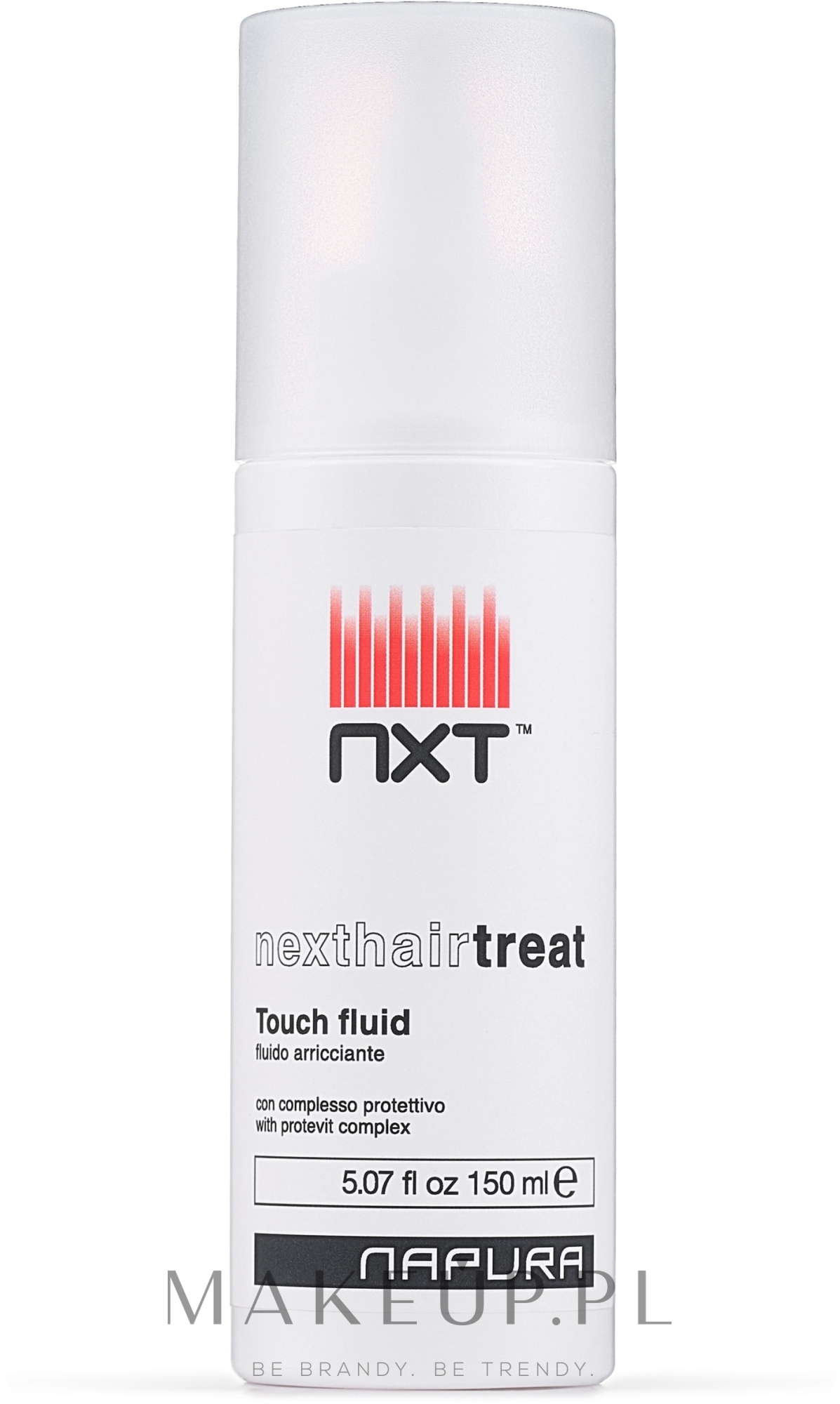 Fluid do modelowania kręconych włosów - Napura NXT Touch Fluid — Zdjęcie 150 ml