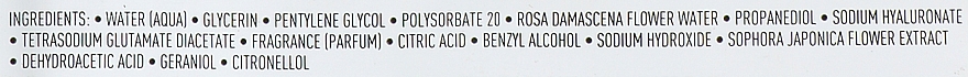 Odmładzająca maska liftingująca do twarzy w płachcie - Academie Eau de Rose Acide Hyaluronique Masque Tenseur — Zdjęcie N3