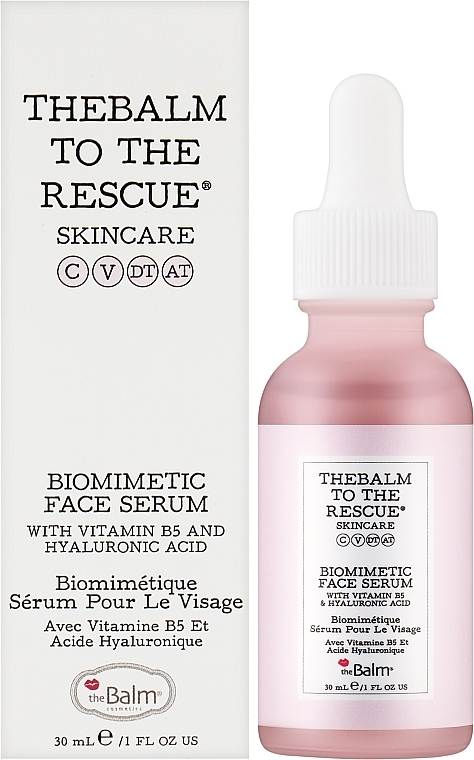 Biomimetyczne serum do twarzy - theBalm To The Rescue Biomimetic Face Serum — Zdjęcie N2