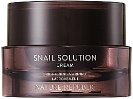 Kup Krem do twarzy ze śluzem ślimaka - Nature Republic Snail Solution Cream