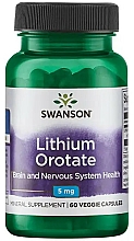 Kup Suplement diety Lithium Orotate, 5 mg - Swanson Lithium Orotate 5 mg