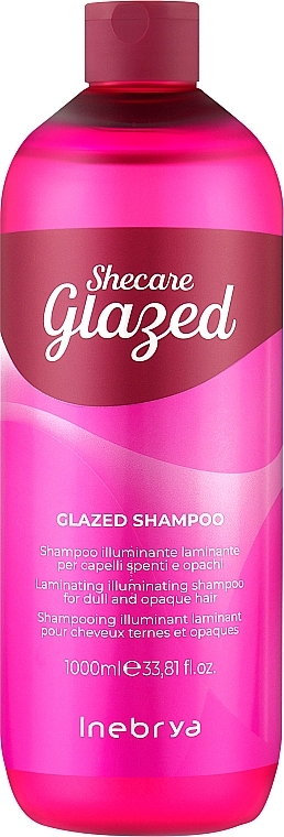 Szampon nabłyszczający do włosów - Inebrya Shecare Glazed Shampoo — Zdjęcie N2