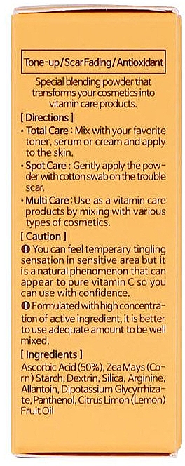 Rozjaśniający proszek z Witaminą C - Tiam Vitamin Blending Powder — Zdjęcie N3